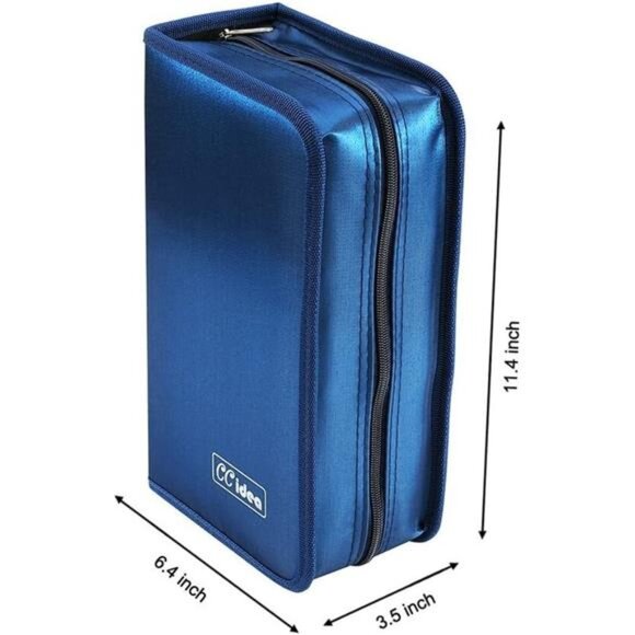 CCidea CD Case DVD Storage Holder, 128 Capacity DVD Cases Organizer CD - Picture 3 of 7